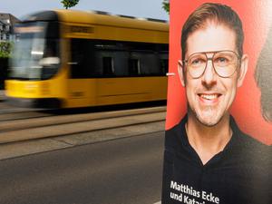 Ein SPD-Wahlplakat