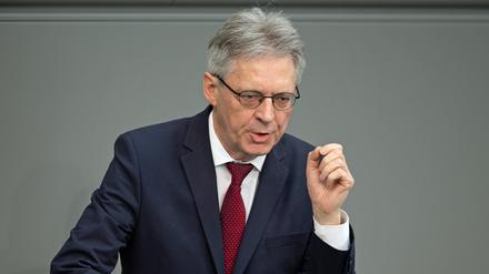 Der stellvertretende SPD-Bundestagsfraktionsvorsitzende Achim Post (SPD) spricht im Bundestag (Symbolbild).