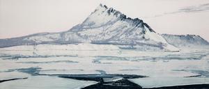 Das Bild „Ice Floe“ in der Antarktis malte Emma Stibbon im Jahr 2020.