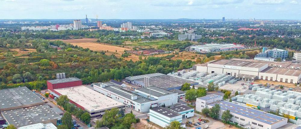 Wachstumsfaktor: Der Berliner Senat will Industriegebiete wie hier in Marienfelder stärken.