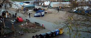 Umstrittenes Camp. Noch ist unklar, ob die Zelte am Kreuzberger Oranienplatz geräumt werden.