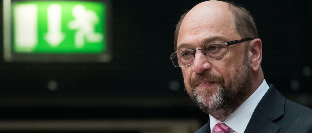 Ab durch die Mitte. Martin Schulz, Kanzlerkandidat und SPD-Vorsitzender, muss am Sonntag seine Partei für den Wahlkampf mobilisieren. 