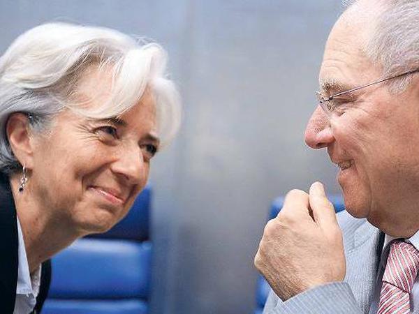Überzeugungstäter. Christine Lagarde und Wolfgang Schäuble werben beide für ein starkes Europa – verlieren die nationalen Interessen aber nie aus den Augen. 