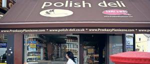 Hartes Pflaster. Rund um die polnischen Läden im Stadtteil Hammersmith fürchten viele eingewanderte Londoner, nun nicht mehr willkommen zu sein.