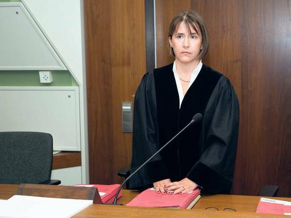 Letztes Wort. Richterin Antje Ebner hält Lohfinks Version für unglaubwürdig.