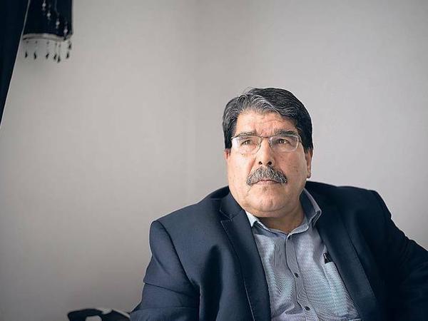 Der Vereiner? Salih Muslim, Chef der Kurdenpartei PYD arbeitet an einem Nachkriegssyrien.