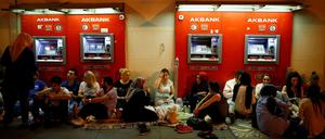 Geldautomaten in Antalya. 
