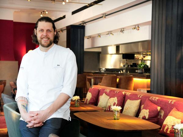 Nimmt sich vor, weiter optimistisch zu bleiben: Philipp Vogel, Geschäftsführer und Küchenchef im Kreuzberger Hotel und Restaurant "Orania".