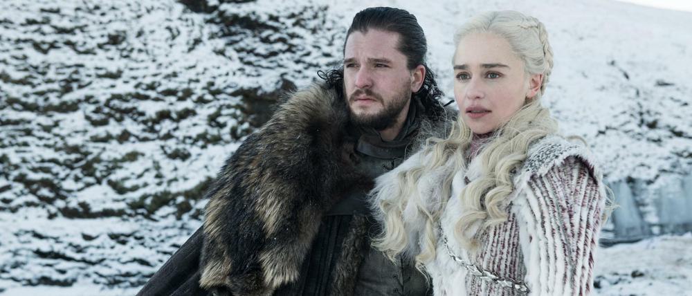 Im Serien-Winter: Elf Wochen in Eiseskälte dauerten die Dreharbeiten für das große Finale von „Game of Thrones“.