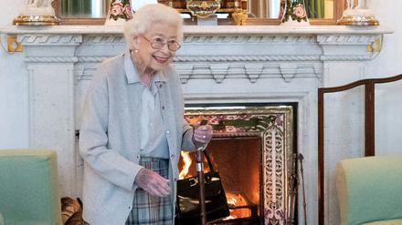 Queen Elizabeth beim Empfang der neuen Premierministerin Liz Truss.