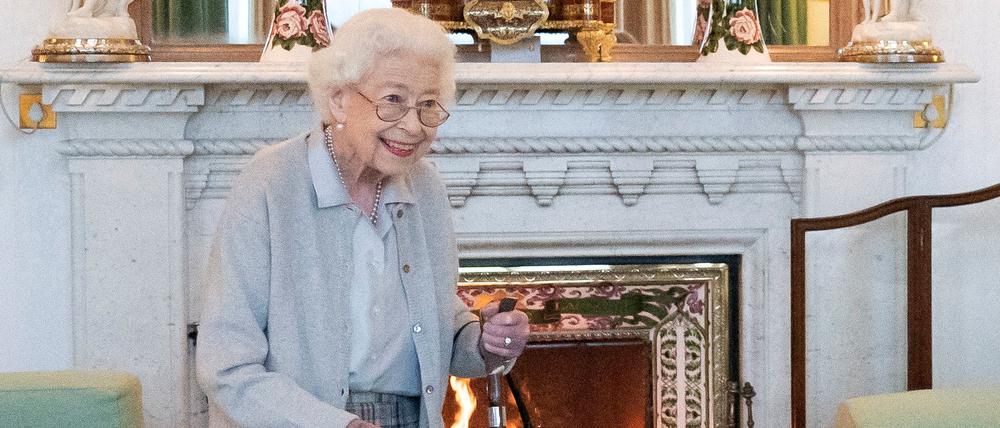 Queen Elizabeth beim Empfang der neuen Premierministerin Liz Truss.