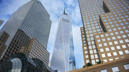 World Trade Center with Freedom Tower in Lower Manhattan Financial District in New York City New York New York USA Copyright: xSergixReboredox SRE-052-EQ1818