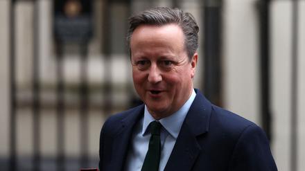 David Cameron ist britischer Außenminister.
