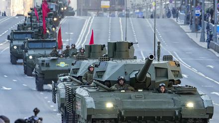 Militärparade in Moskau (Archivbild)