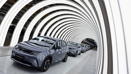 Chinas E-Autobauer BYD produziert auch in Thailand.