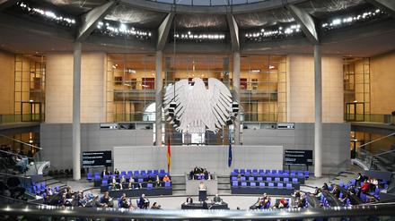 Die Bundestagsabgeordneten kommen in diesen Tagen zur letzten regulären Sitzungswoche vor der Bundestagswahl zusammen – im Februar sind nur noch einzelne Präsenztage vorgesehen.
