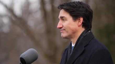Am 6. Januar erklärte Justin Trudeau in Ottawa seinen Rücktritt.