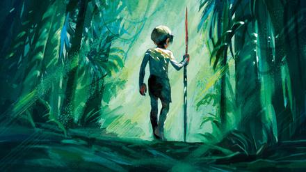 Das Titelmotiv von „Herr der Fliegen“ .