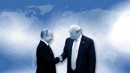 Neuerdings beste Freunde? Putin und Trump