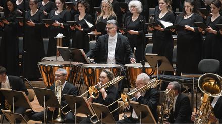 Konzert des Deutschen Symphonie Orchesters Berlin in der Philharmonie im Februar 2025.