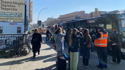 SEV Ersatzverkehr wegen A100 Brückensperrung