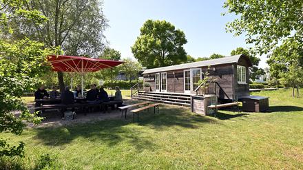 Der Grüne Wagen im Volkspark ist der Standort des Grünen Klassenzimmers, das 2024 auch Rekordzahlen verbuchen konnte.