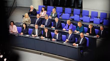 Die frisch gebackene schwarz-rote Regierung.