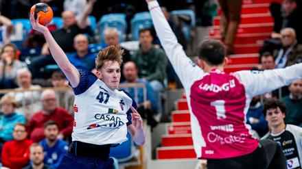 Dustin Kraus war Potsdam bester Schütze bei den Löwen