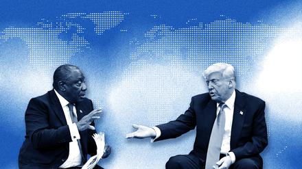 Trump und Ramaphosa