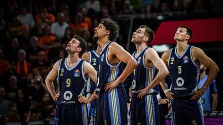 Für die Spieler von Alba Berlin ist die Saison bereits beendet.