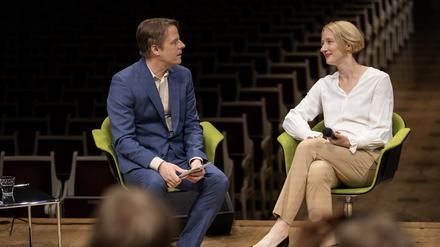 Jahrespressekonferenz im Konzerthaus Berlin mit Intendant Tobias Rempe und Chefdirigentin Joana Mallwitz.