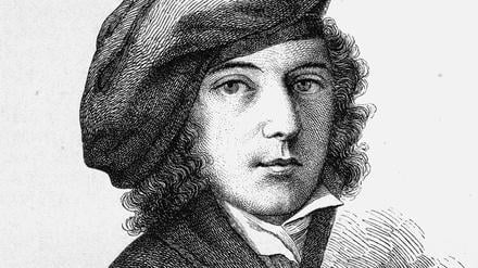 Adelbert von Chamisso (1781-1838), gezeichnet von E.T.A. Hoffmann.