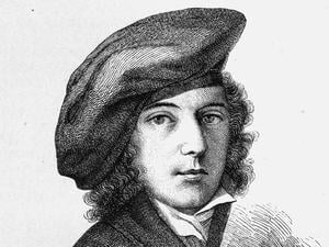 Adelbert von Chamisso (1781-1838), gezeichnet von E.T.A. Hoffmann.