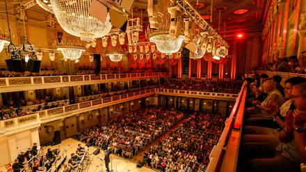 Blick in den Saal des Konzerthauses Berlin beim Festival „Young Euro Classic“.