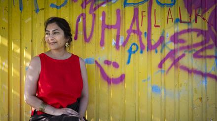 Maryam Mardani, Exiljournalistin aus dem Iran.