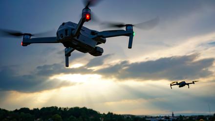 Viele Stördrohnen sind günstige Modelle aus China.