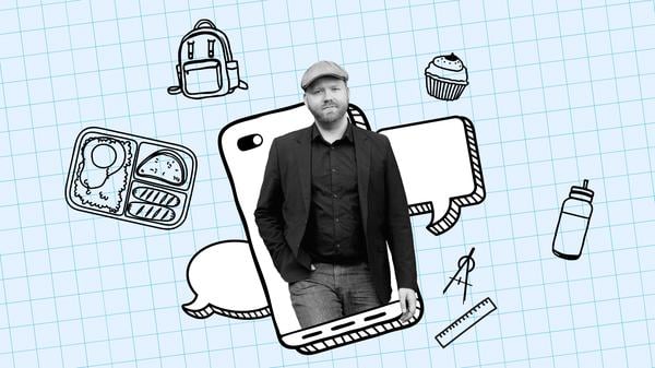 Was Eltern zur Schule zu sagen haben: Vater Marco Fechner schreibt die Kolumne „Aus dem Elternchat“.