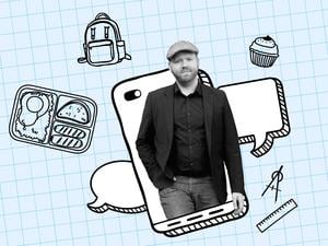 Was Eltern zur Schule zu sagen haben: Vater Marco Fechner schreibt die Kolumne „Aus dem Elternchat“.