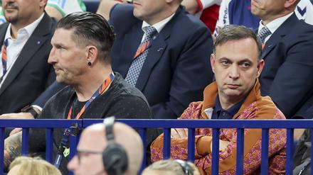 Vorstand Stefan Kretzschmar und Geschäftsführer Bob Hanning.