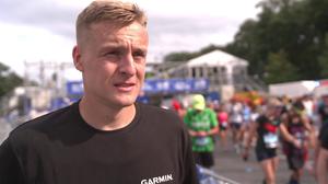 Felix Kroos war am Sonntag beim Berlin-Marathon seiner eigenen Einschätzung nach nicht in Bestform.