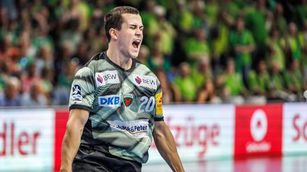 Tim Freihöfer erzielte sieben Treffer für die Füchse gegen Wetzlar.