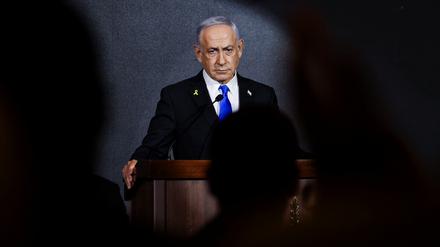 Entschlossen, die Hamas zu zerschlagen, koste es, was es wolle: Israels Premier Netanjahu.