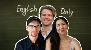 Personen von links nach rechts: Vladislav Milovskii, Stefan Kögler und Leanne Raab