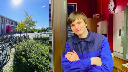 Die Hans-Carossa-Schule in Berlin-Kladow mit ihrem engagiertem Hausmeistertalent.