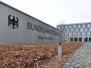Das Bundesarbeitsgericht in Erfurt (Symbolbild)