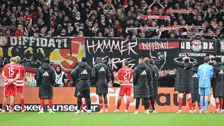Die Mannschaft des 1. FC Union verlor am Freitagabend 0:1 bei Werder Bremen.