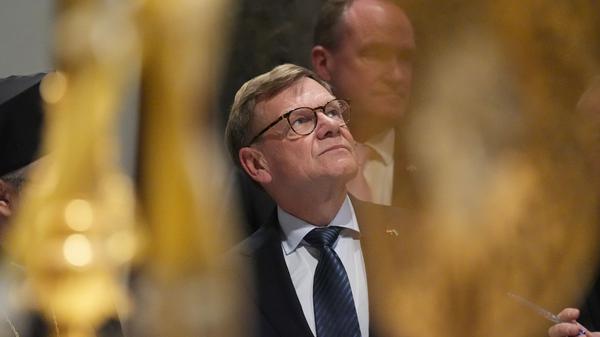 Johann Wadephul (CDU), Bundesminister des Auswärtigen, bei seinem Besuch in Syrien.