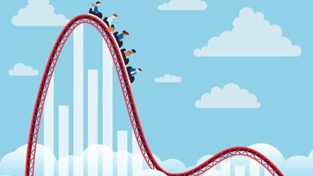 Achterbahnfahrt: Wann geht es wieder abwärts?