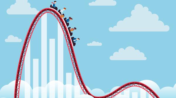 Achterbahnfahrt: Wann geht es wieder abwärts?