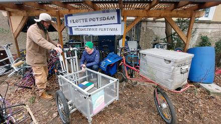 Das Lastenfahrradprojekt „Flotte Potsdam“ soll von der Stadt nicht weiter gefördert werden.